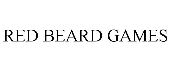  RED BEARD GAMES