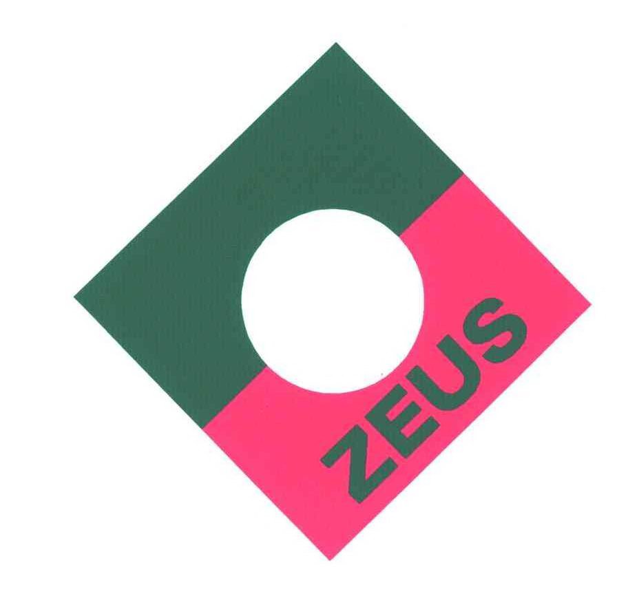 Trademark Logo ZEUS