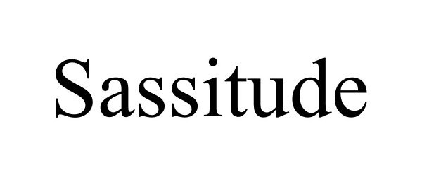 Trademark Logo SASSITUDE