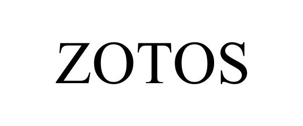 Trademark Logo ZOTOS