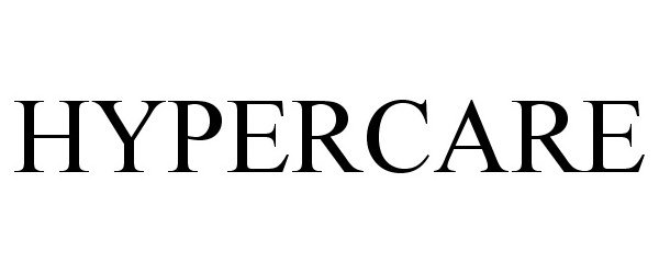 Trademark Logo HYPERCARE