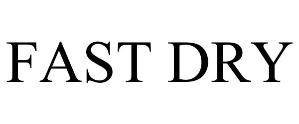 Trademark Logo FAST DRY