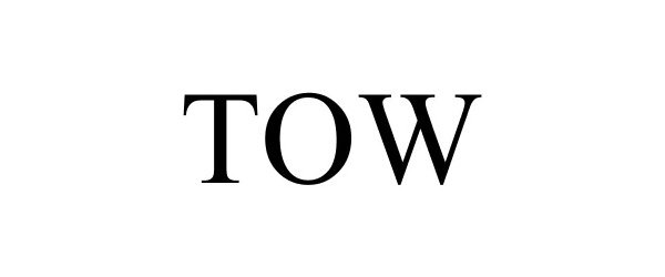 Trademark Logo TOW