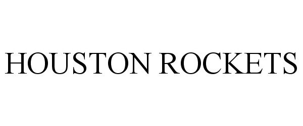 Trademark Logo HOUSTON ROCKETS