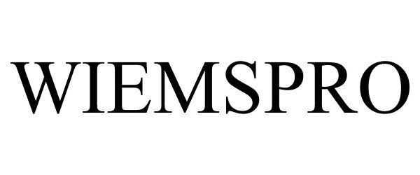 Trademark Logo WIEMSPRO