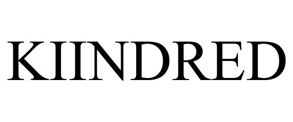 Trademark Logo KIINDRED