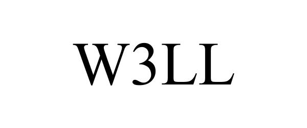 Trademark Logo W3LL