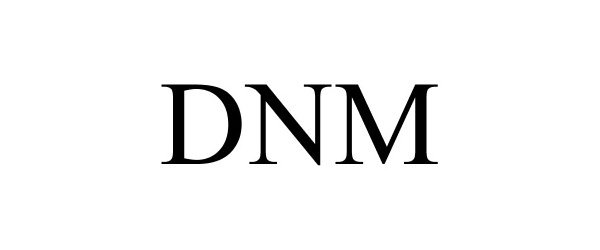 Trademark Logo DNM