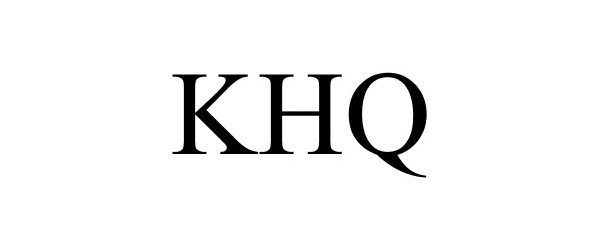 Trademark Logo KHQ