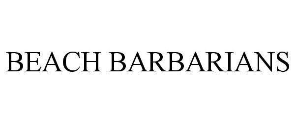  BEACH BARBARIANS