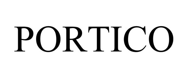 Trademark Logo PORTICO