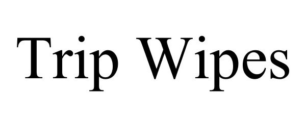 Trademark Logo TRIP WIPES