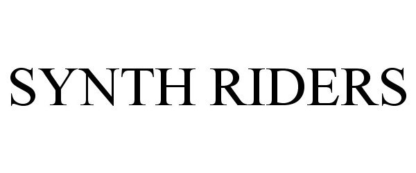 Trademark Logo SYNTH RIDERS
