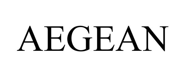 Trademark Logo AEGEAN