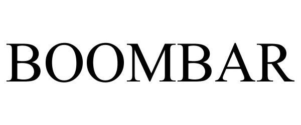 Trademark Logo BOOMBAR