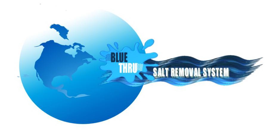 Trademark Logo BLUE THRU SALT REMOVAL SYSTEM