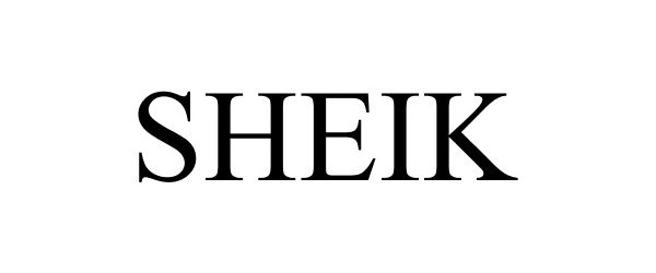 Trademark Logo SHEIK