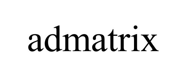 Trademark Logo ADMATRIX
