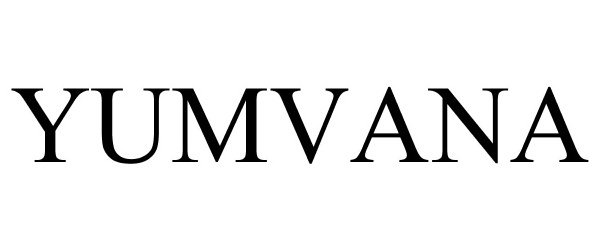 Trademark Logo YUMVANA
