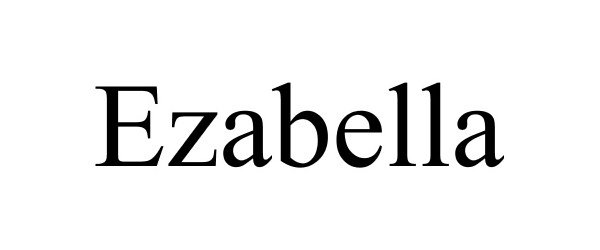 Trademark Logo EZABELLA