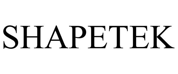 Trademark Logo SHAPETEK