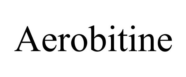Trademark Logo AEROBITINE