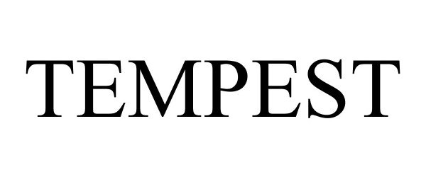 Trademark Logo TEMPEST