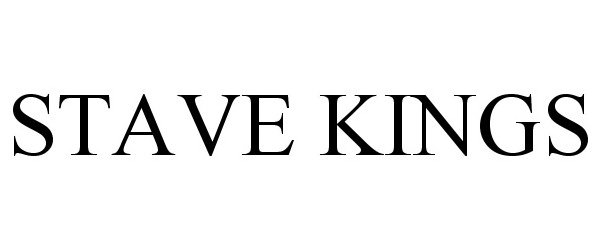 Trademark Logo STAVE KINGS