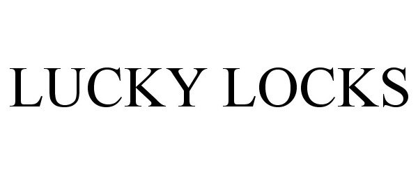 Trademark Logo LUCKY LOCKS