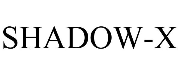 Trademark Logo SHADOW-X