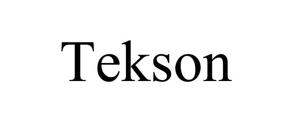 Trademark Logo TEKSON