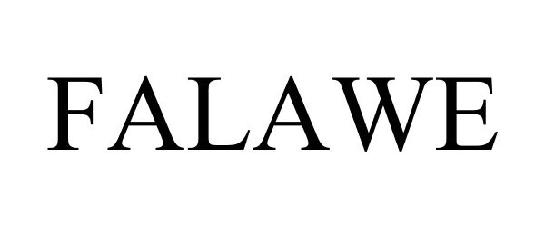 Trademark Logo FALAWE