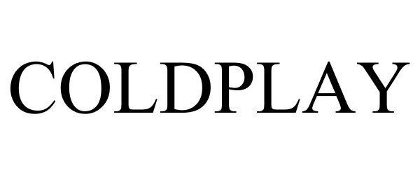 Trademark Logo COLDPLAY