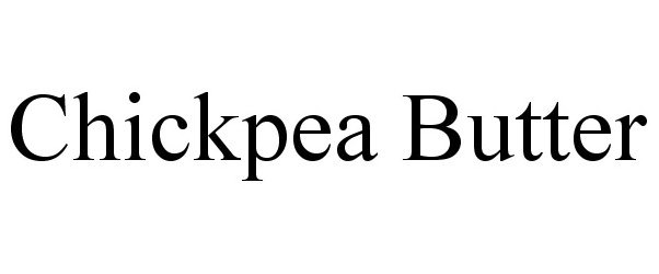 Trademark Logo CHICKPEA BUTTER