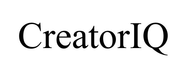 Trademark Logo CREATORIQ