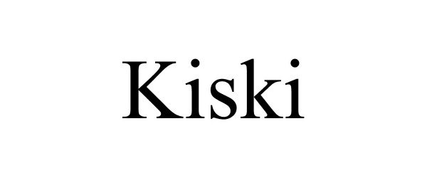 Trademark Logo KISKI
