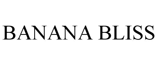  BANANA BLISS