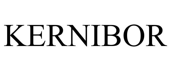 Trademark Logo KERNIBOR