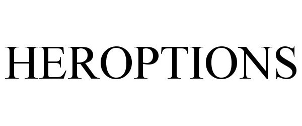 Trademark Logo HEROPTIONS