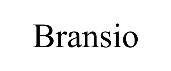 Trademark Logo BRANSIO