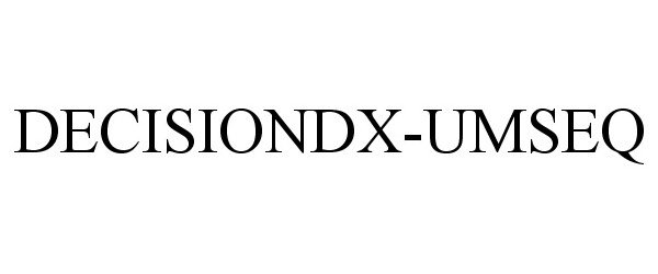 Trademark Logo DECISIONDX-UMSEQ