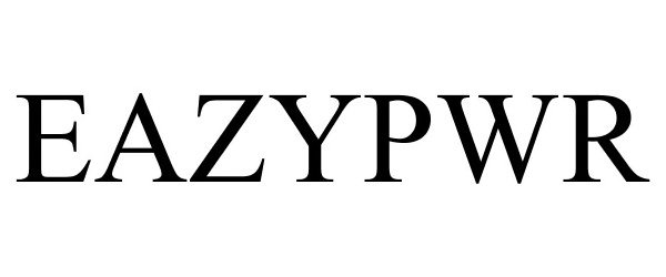 Trademark Logo EAZYPWR
