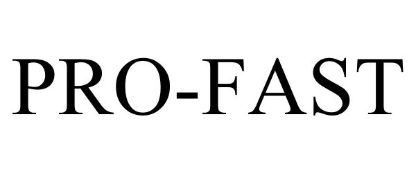 Trademark Logo PRO-FAST