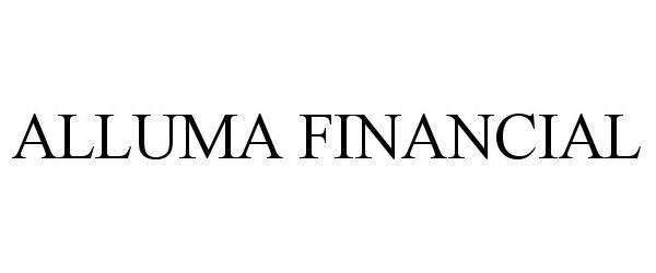 Trademark Logo ALLUMA FINANCIAL