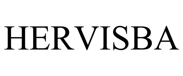 Trademark Logo HERVISBA