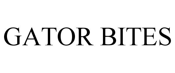 Trademark Logo GATOR BITES