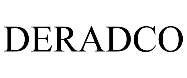 Trademark Logo DERADCO