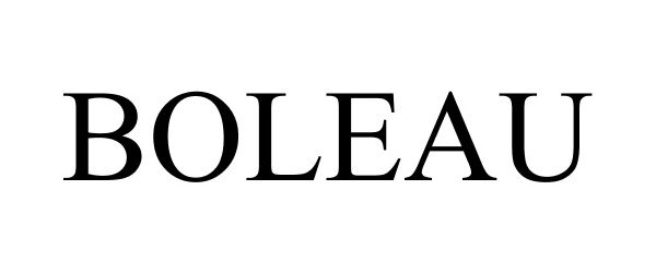 Trademark Logo BOLEAU