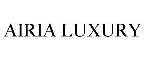  AIRIA LUXURY