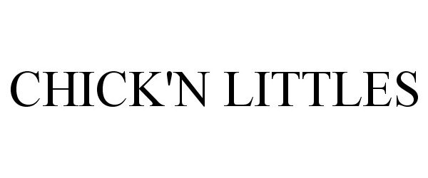 Trademark Logo CHICK'N LITTLES